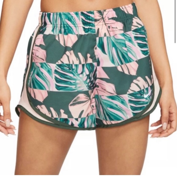 nike tropical print running shorts - Picture 2 of 7